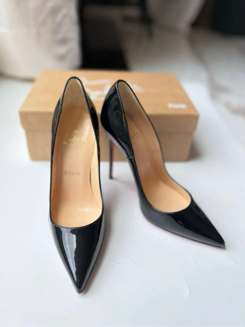 Christian Louboutin Luxury Minimalist Heels Wanita black photo 1