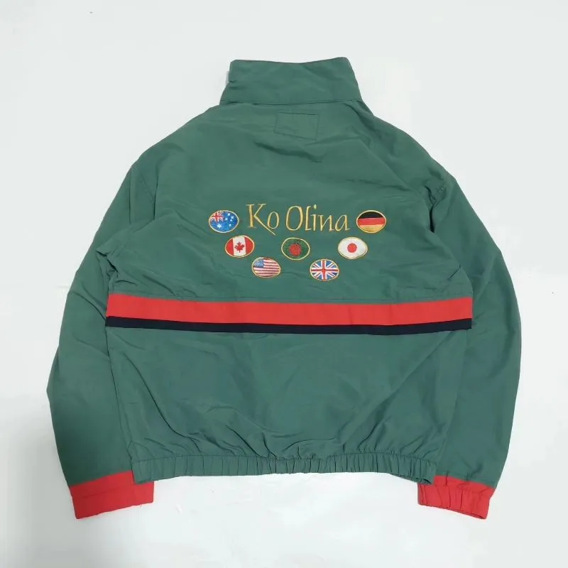 Uniqlo Casual Windbreaker Pria green photo 1