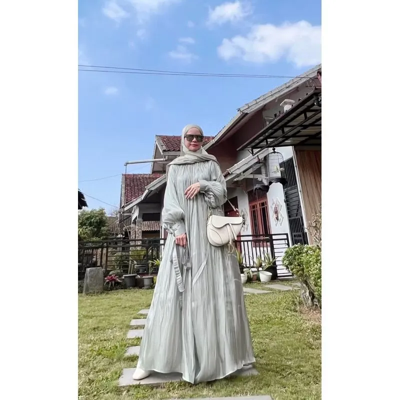 Muslim Wanita blue photo 1