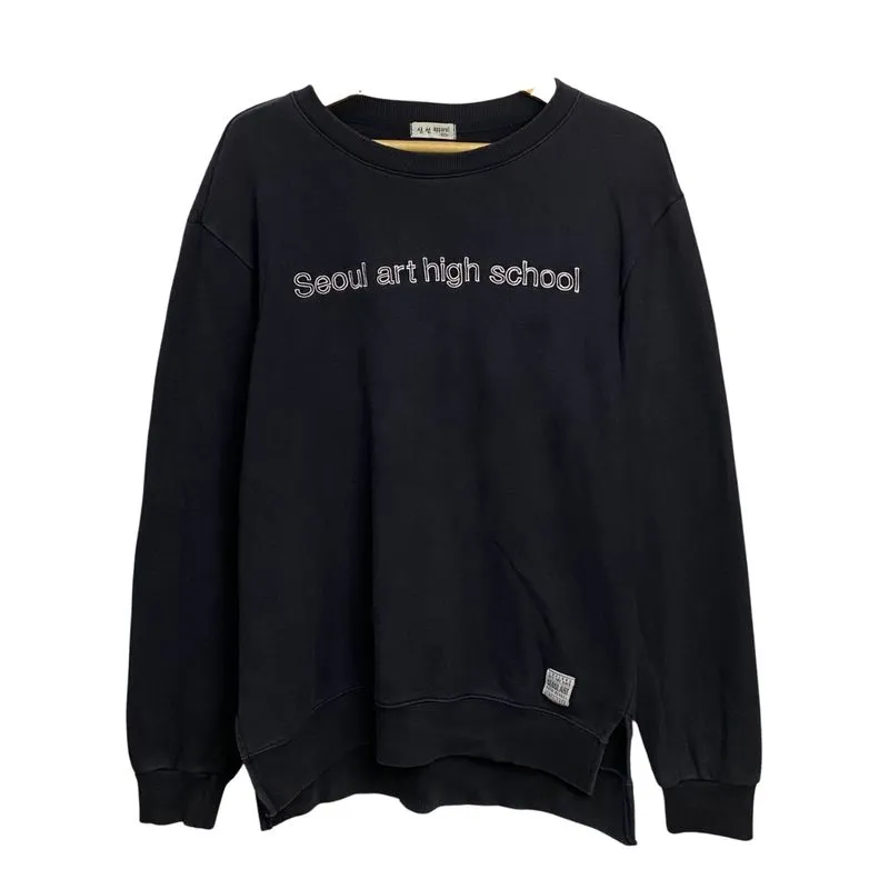 Minimalist Casual Sweater Pria navy photo 1