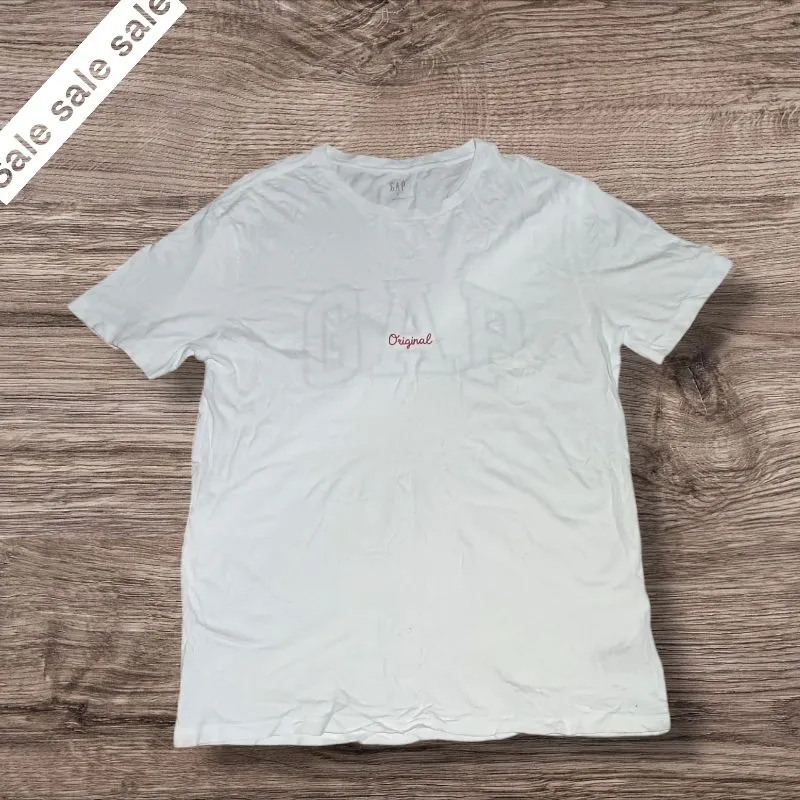 GAP Casual T-shirt Pria white photo 1