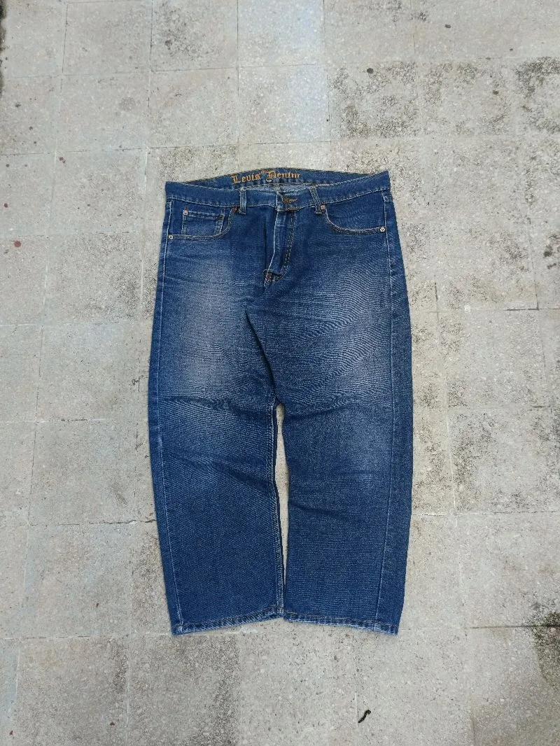 Levi's Streetwear Casual Jeans Pria blue photo 1