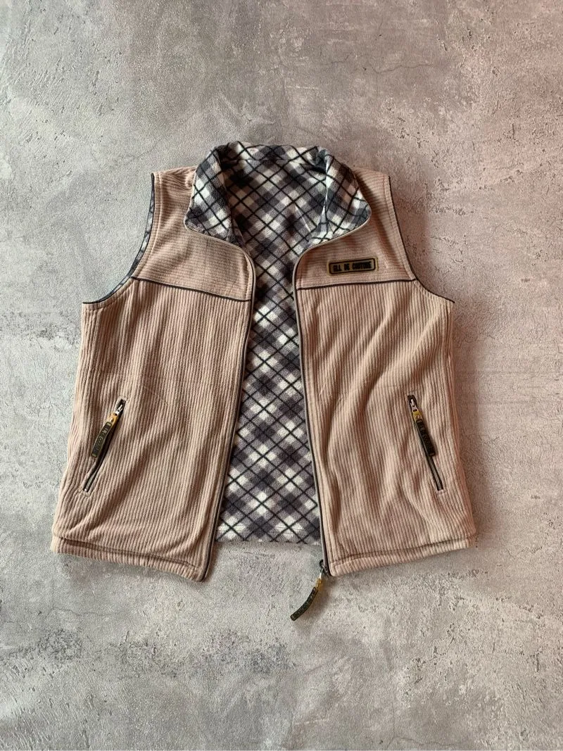 Casual Vest Pria tan gray photo 1