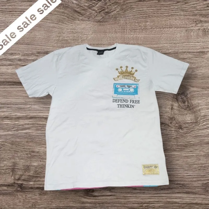 Freaky Massive Casual T-shirt Pria white photo 1