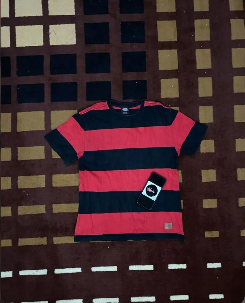 Dickies Cosplay T-shirt Pria red black photo 1