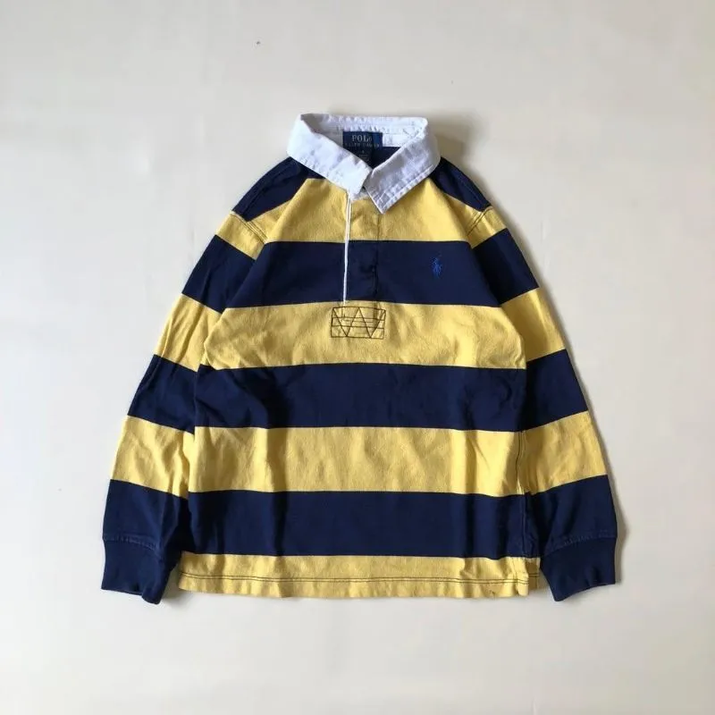 Polo Ralph Lauren Streetwear Y2K Sweatshirt Kids navy yellow photo 1
