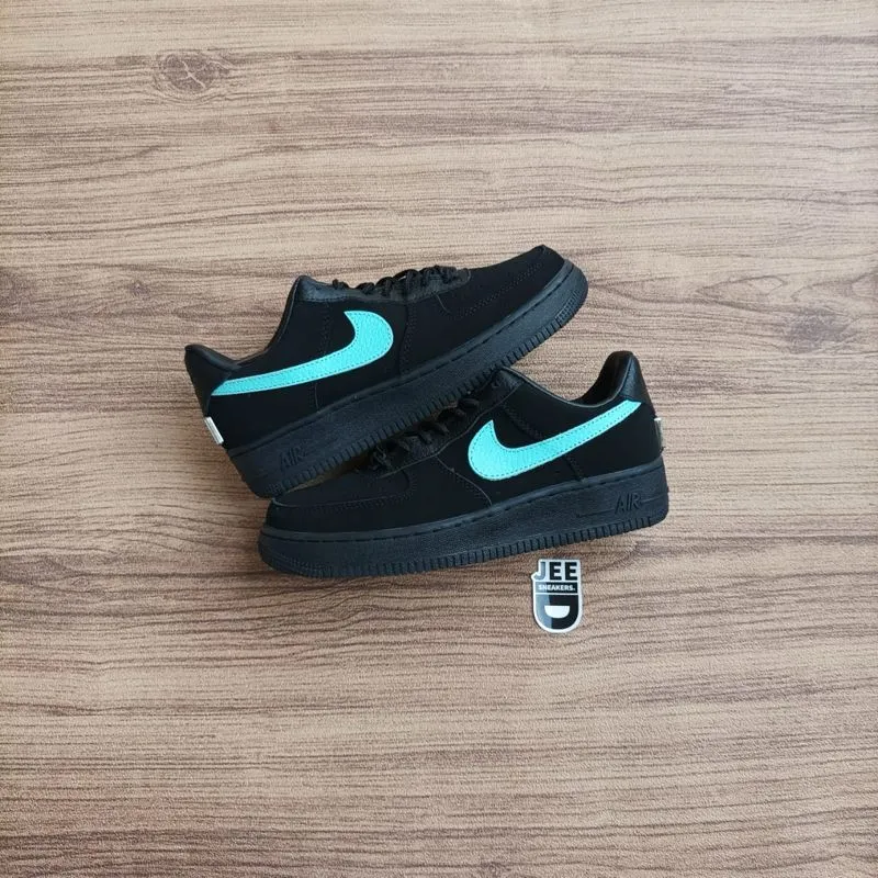 Nike Casual Sneakers Wanita black blue photo 1