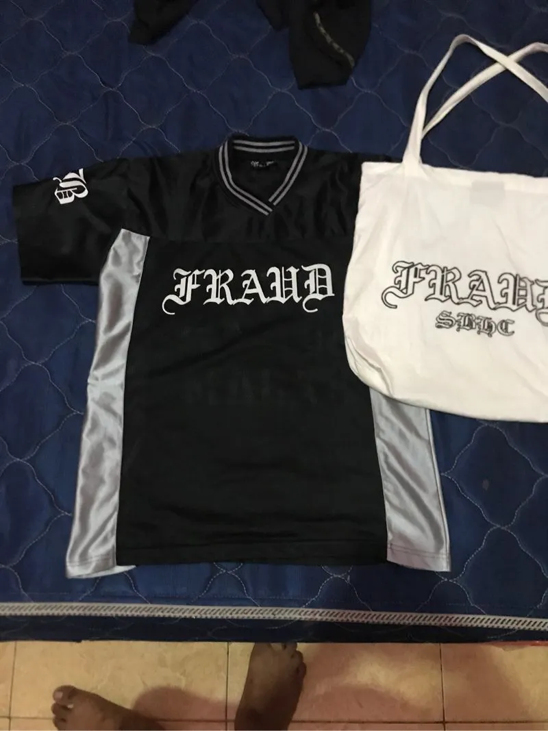 Streetwear Sportswear Jersey Pria black photo 1