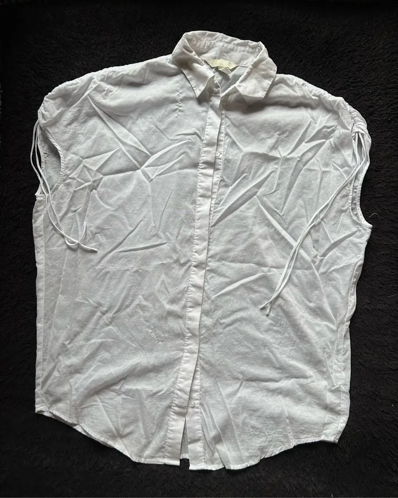 H&M Casual Shirt Wanita white photo 1