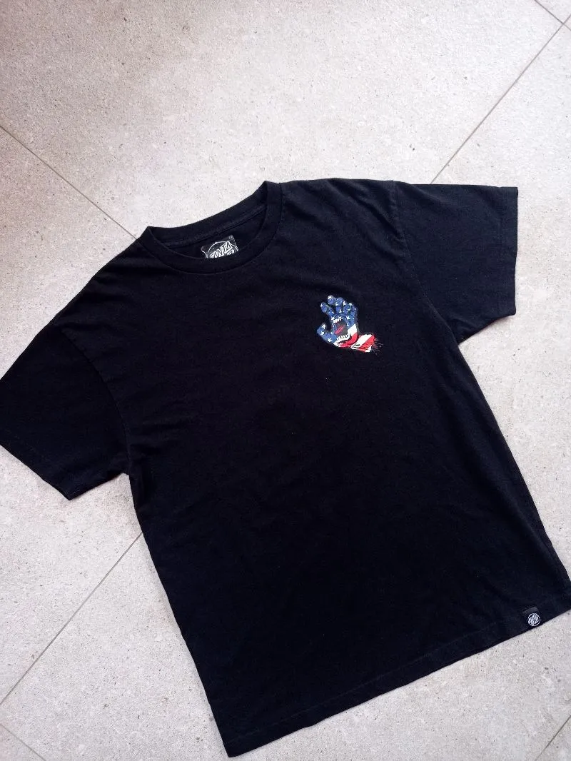Santa Cruz Skateboards Luxury Futurist T-shirt Pria black photo 1