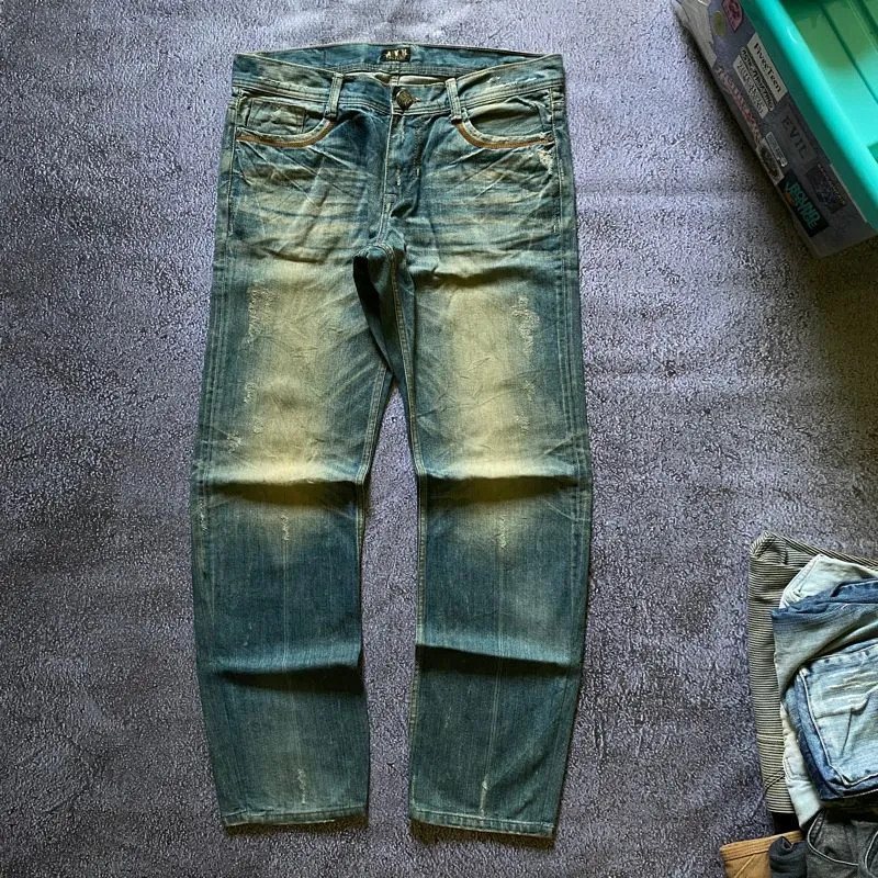 Vintage Y2K Jeans Pria blue photo 1