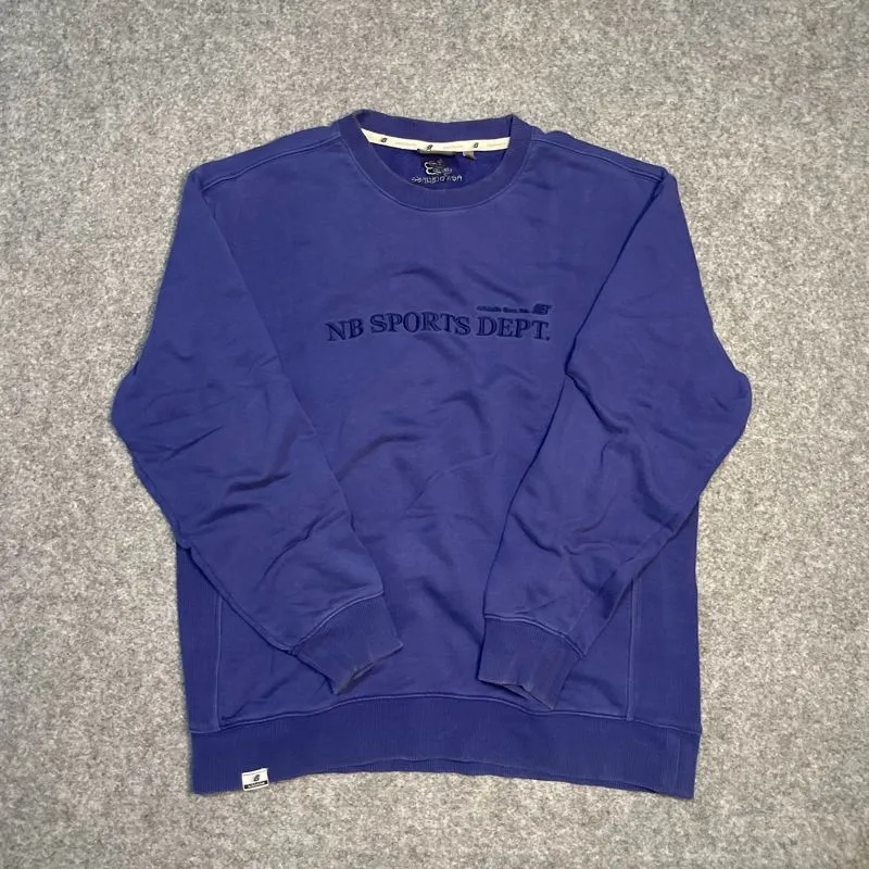 New Balance Streetwear Sportswear Sweatshirt Pria purple photo 1