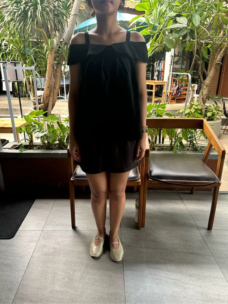Casual Blouse Wanita black photo 1