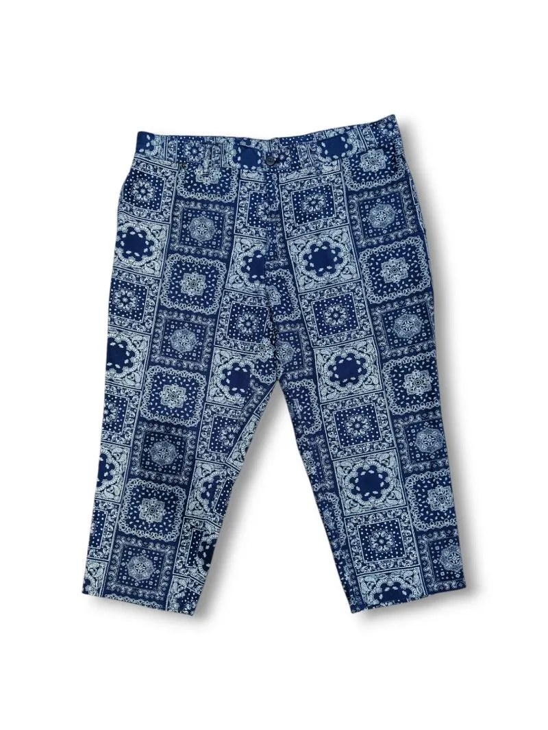 GU Casual Batik Casual pants Pria navy photo 1