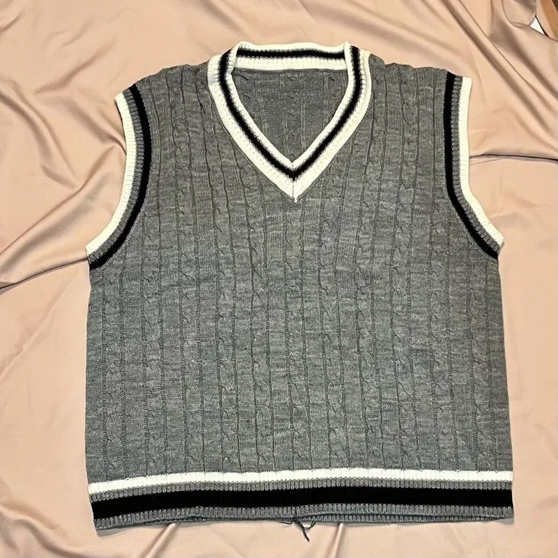 Casual Vest Wanita gray photo 1