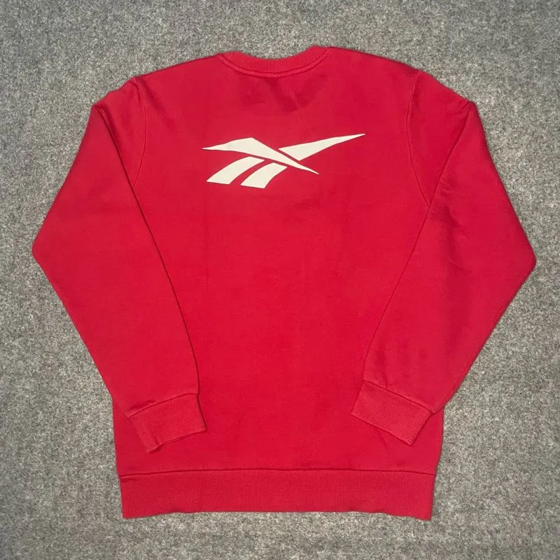Reebok Streetwear Sportswear Sweatshirt Pria red photo 1