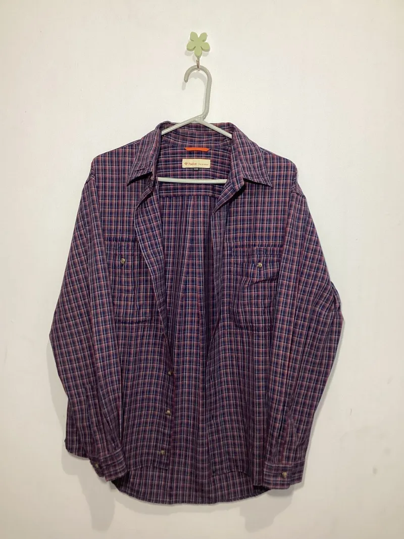 Casual Shirt Wanita purple photo 1