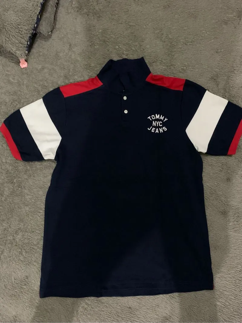 Tommy Hilfiger Luxury Polo shirt Pria navy photo 1