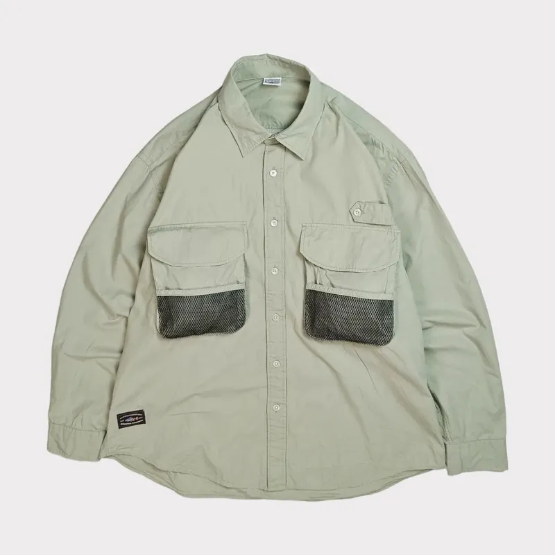 Penfield Streetwear Gorpcore Casual shirt Pria cream photo 1