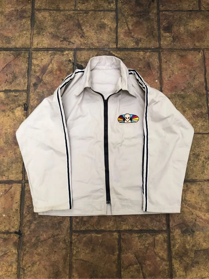 Alien Workshop Streetwear Y2K Track jacket Pria cream photo 1