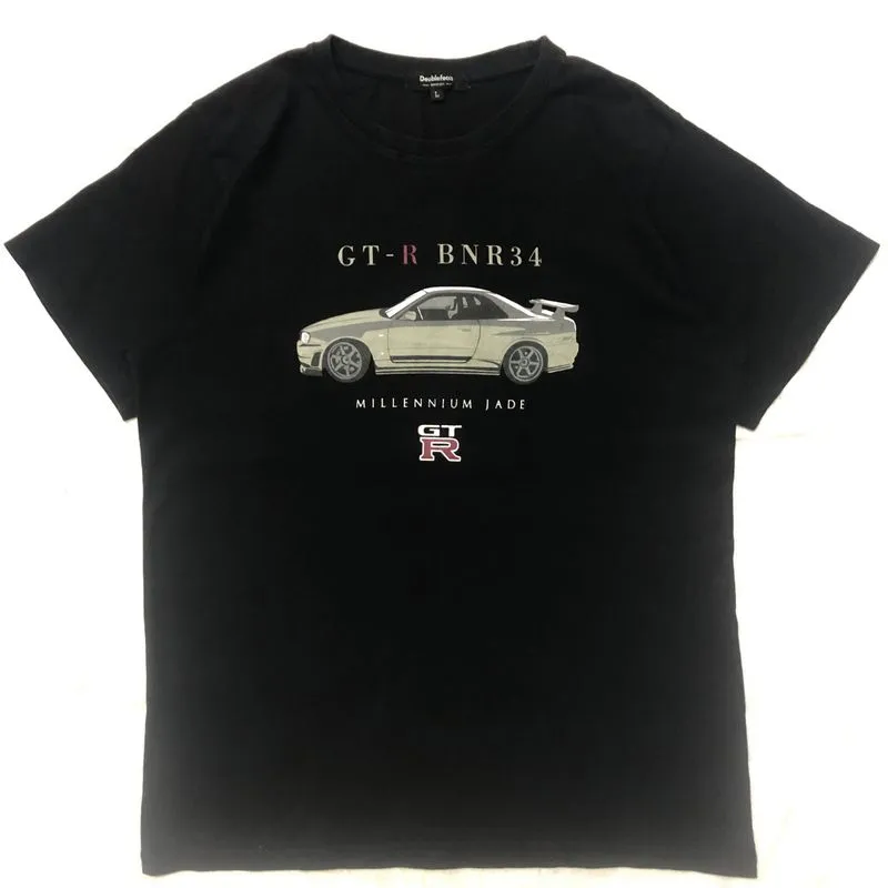 Japanese brand Vintage Streetwear T-shirt Pria black photo 1
