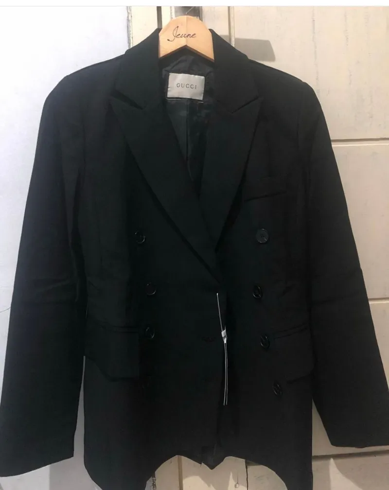 Gucci Casual Blazer Wanita black photo 1