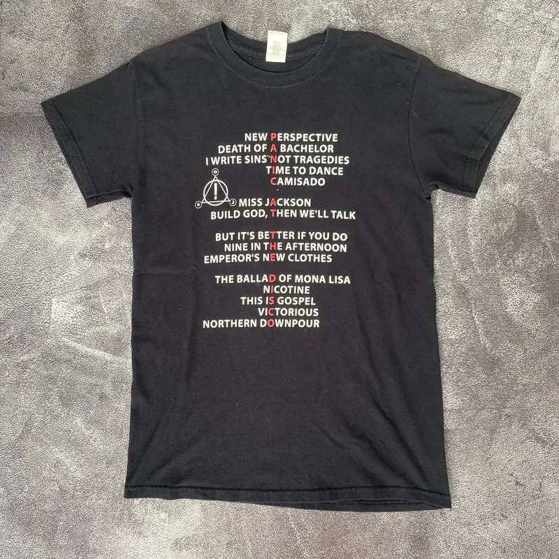 Gildan Vintage Grunge T-shirt Pria black photo 1
