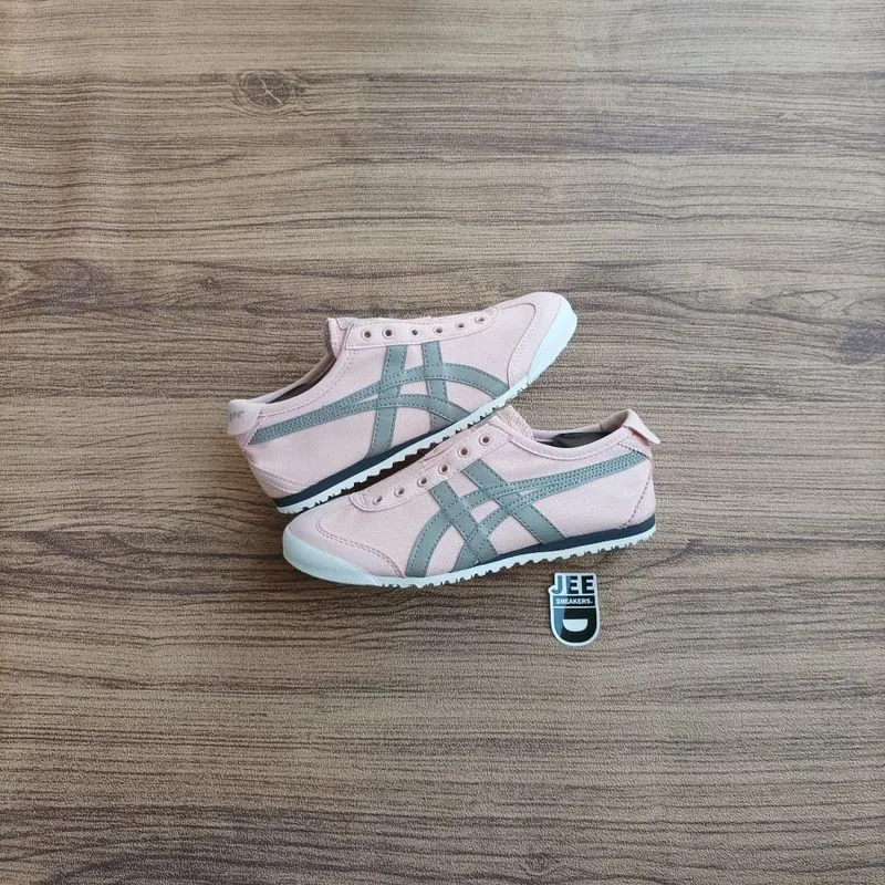 Onitsuka Tiger Casual Sneakers Wanita pink gray photo 1