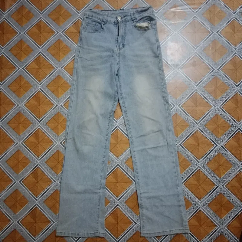 Vintage Casual Jeans Pria blue photo 1