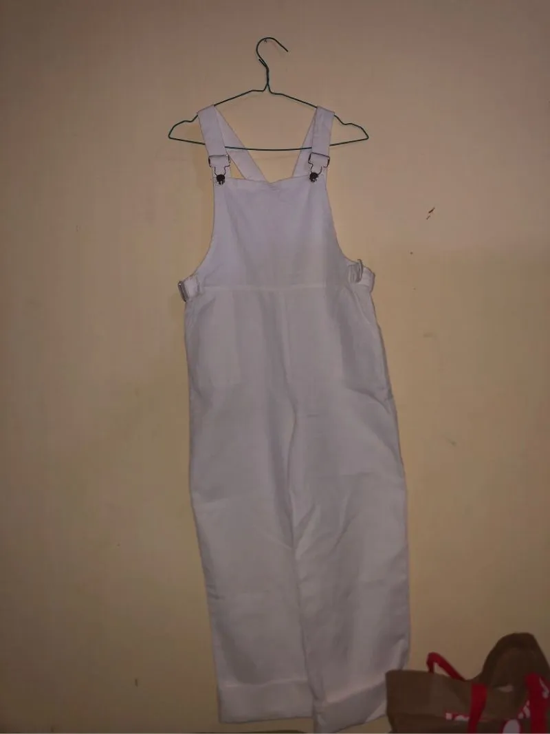 Casual Playsuit Wanita white photo 1