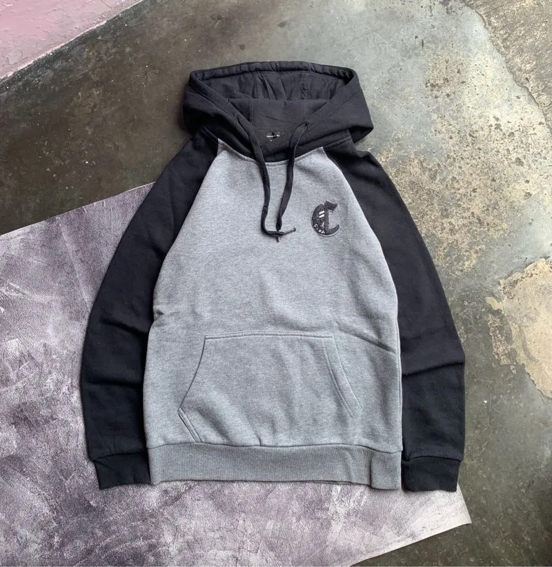 Clride Muslim Hoody Pria black gray photo 1