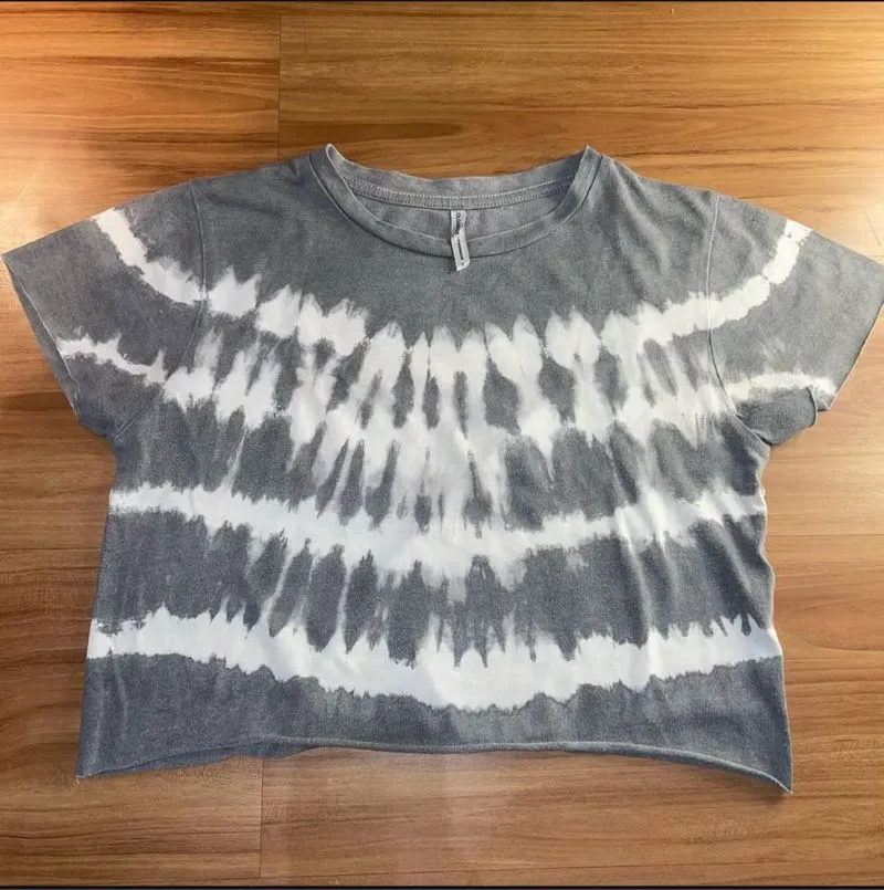 COLORBOX Coquette Casual T-shirt Wanita white gray photo 1