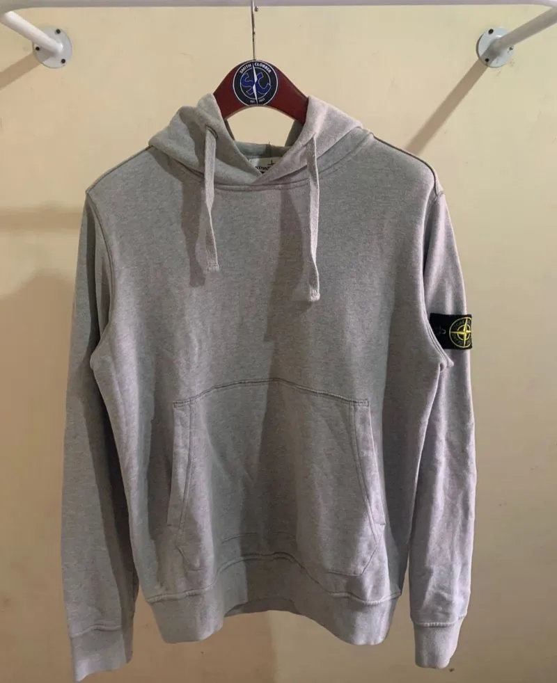 Stone Island Casual Hoody Pria gray photo 1