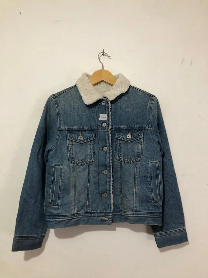 GU Vintage Casual Denim jacket Pria blue photo 1