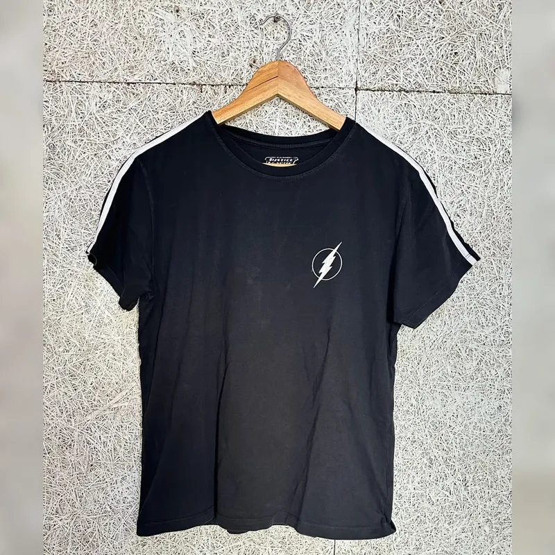 Sportswear Casual T-shirt Wanita black photo 1
