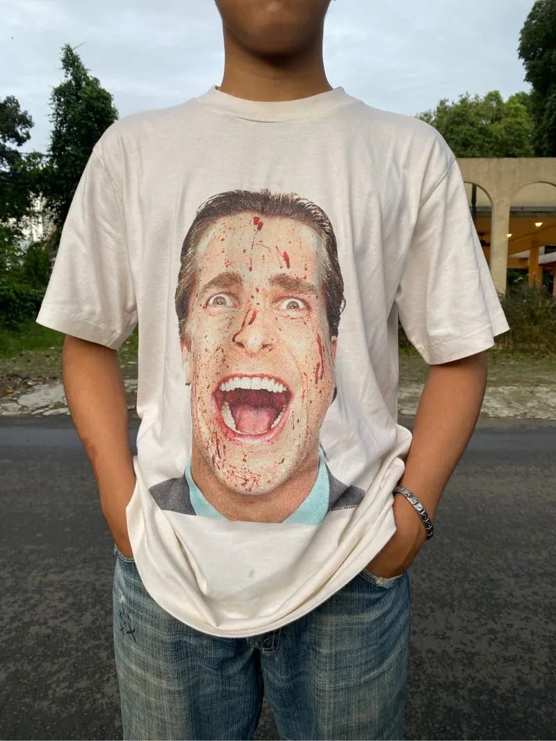 Vintage T-shirt Pria cream photo 1