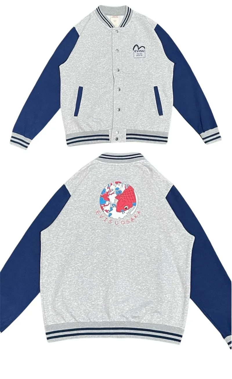 Evisu Casual Bomber jacket Pria silver photo 1