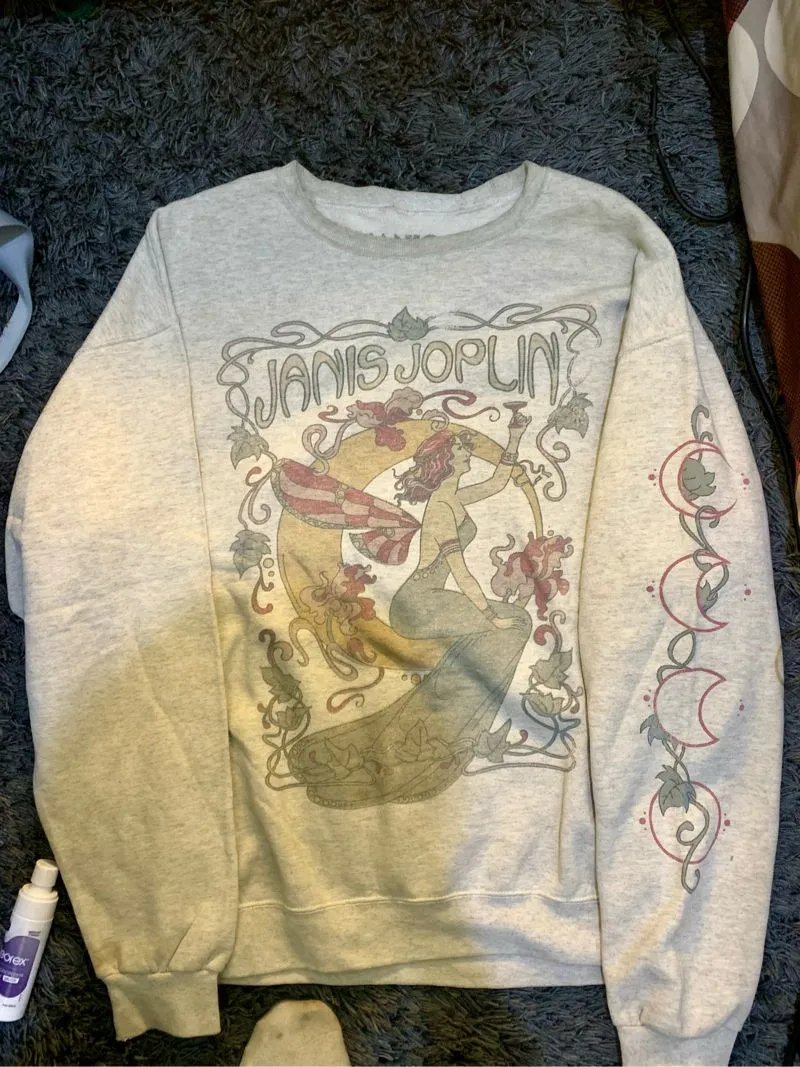 Vintage Streetwear Sweater Pria gray photo 1