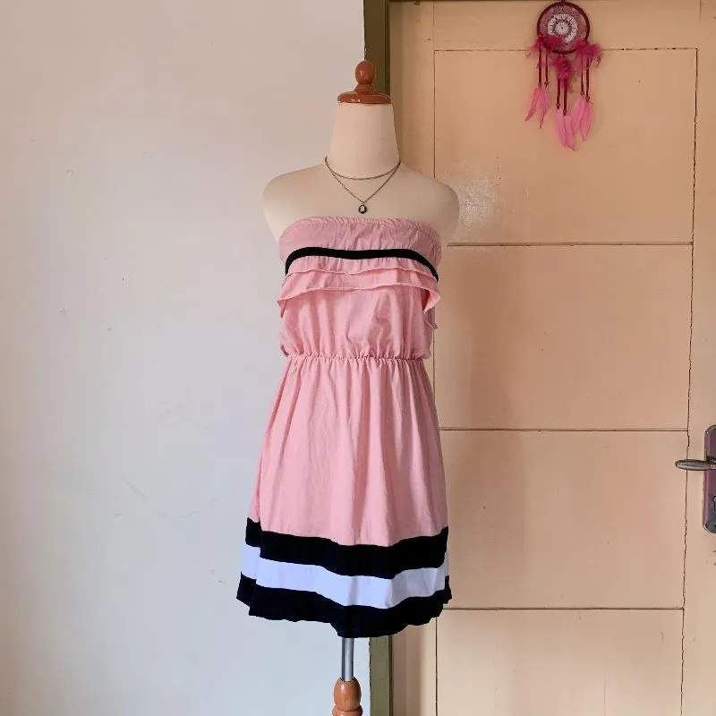 Casual Casual dress Wanita pink photo 1