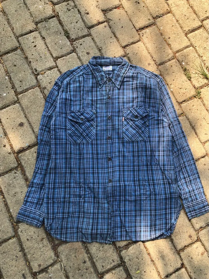 Levi's Vintage Casual T-shirt Pria blue photo 1
