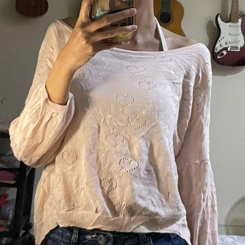 Earth, Music & Ecology Fairy Coquette Blouse Wanita pink photo 1