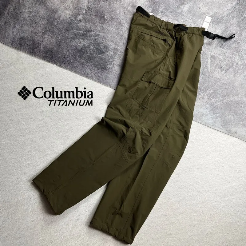 Columbia Streetwear Gorpcore Tracksuit Pria green photo 1
