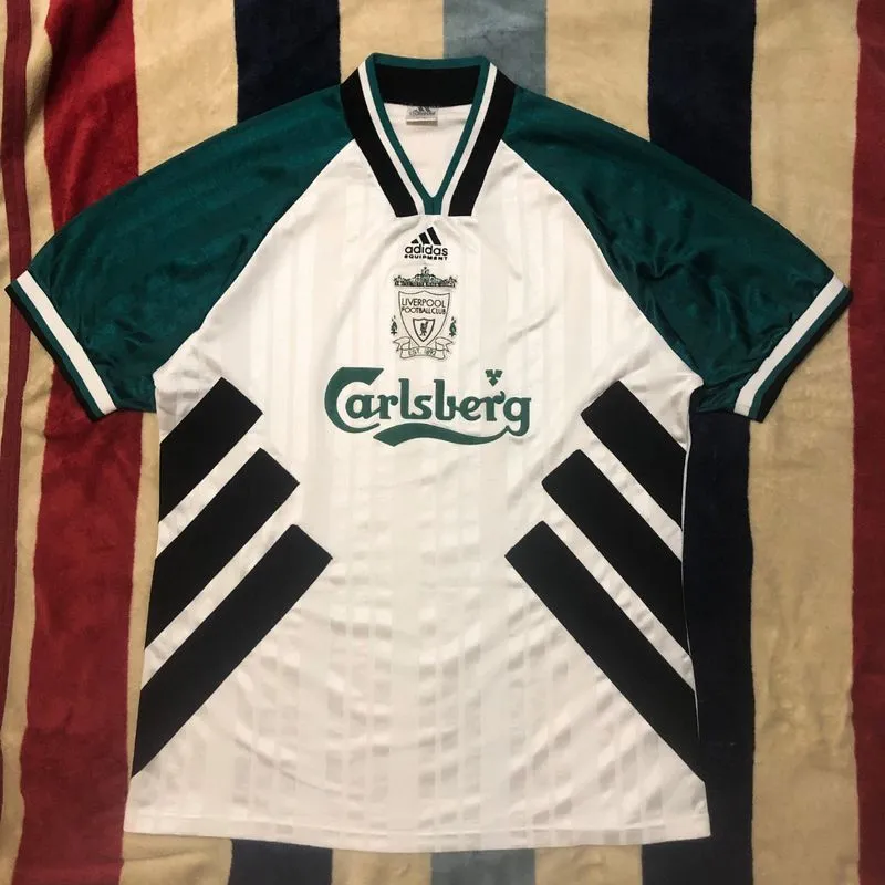 Adidas Vintage Sportswear Jersey Pria white green photo 1