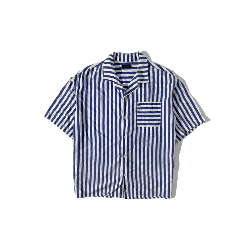 Be Forever U.G.I.Z Casual Casual shirt Pria white blue photo 1