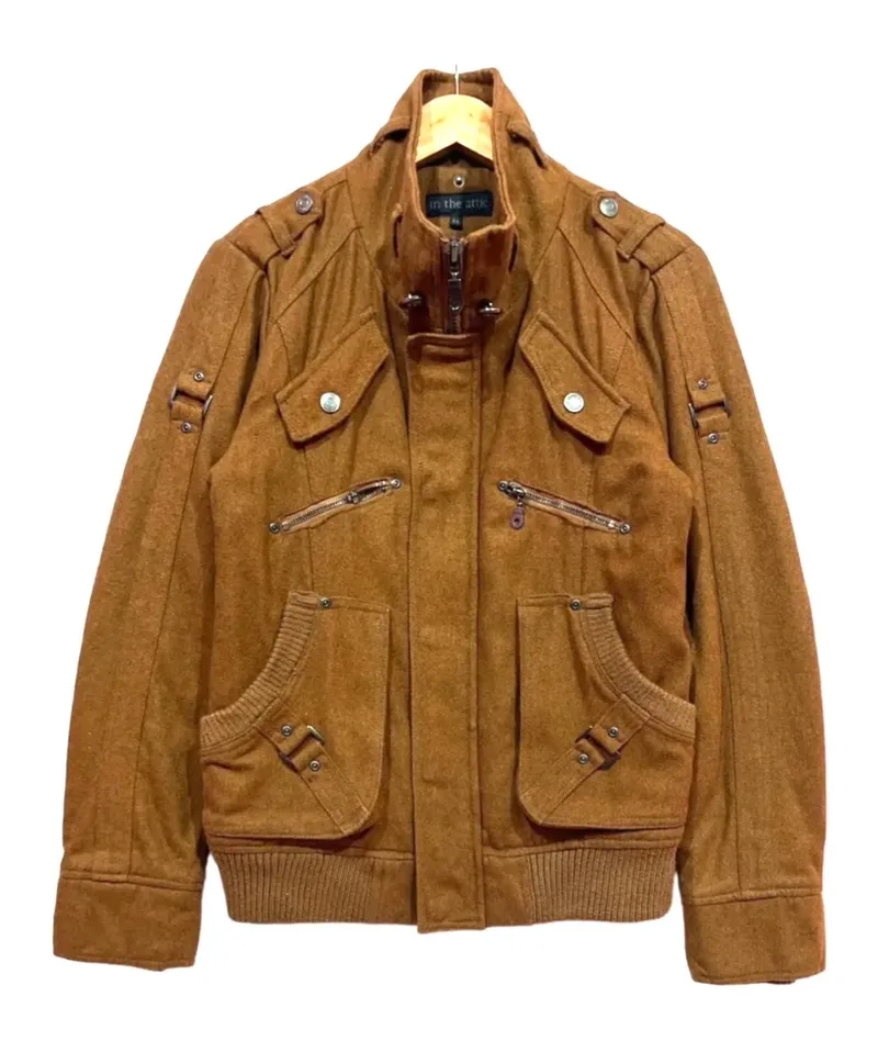 Vintage Bomber jacket Pria brown photo 1
