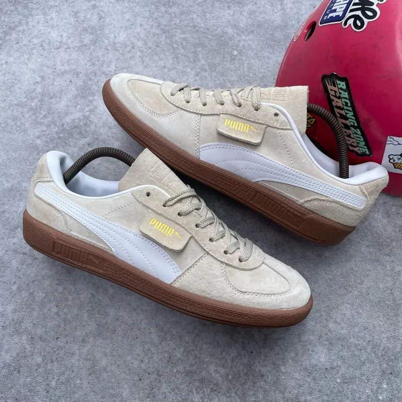 Puma Indie Casual Sneakers Pria tan cream photo 1
