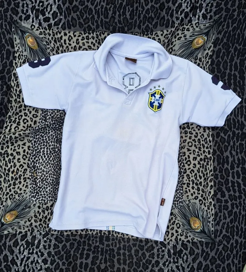Japanese brand Vintage Casual Polo shirt Pria white photo 1