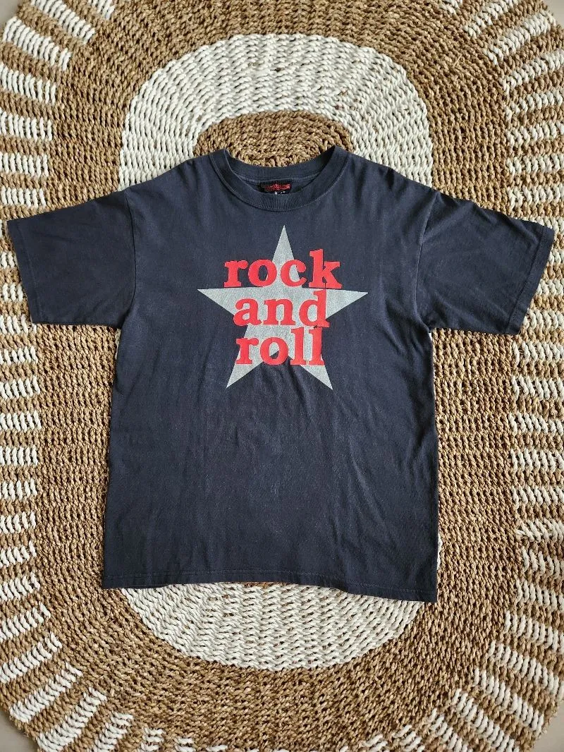 Vintage Y2K T-shirt Pria black photo 1