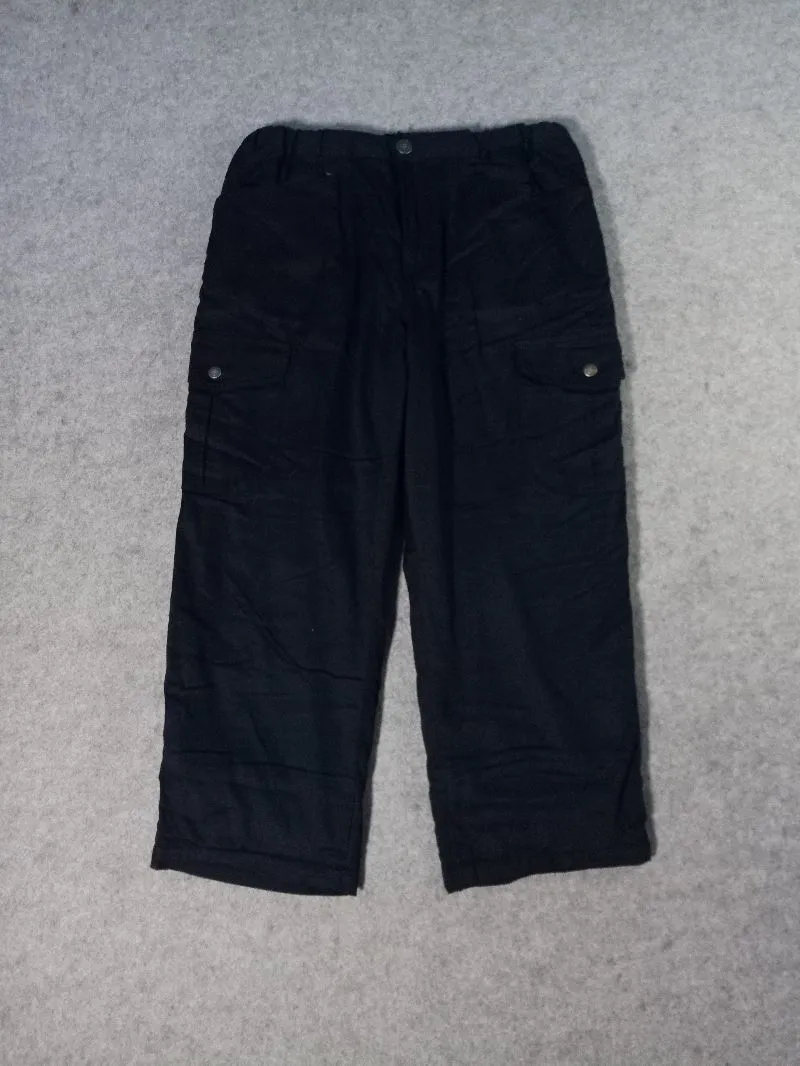 Japanese brand Streetwear Casual Sweatpants & Joggers Pria black photo 1