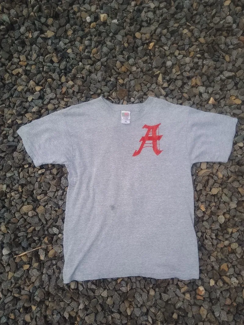 Fruit of the Loom Vintage Casual T-shirt Pria silver photo 1